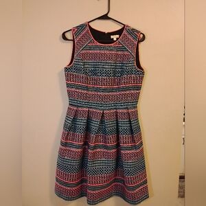 Multicolor Sleeveless Dress